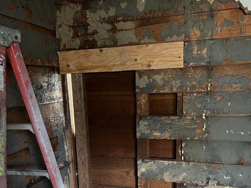 installing shiplap boards