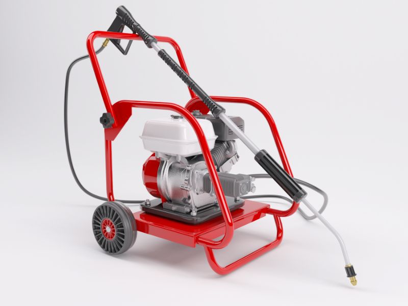 gas powered pressure washer