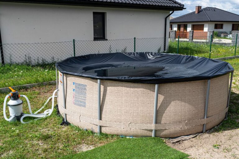 How to Cover an Above-Ground Pool